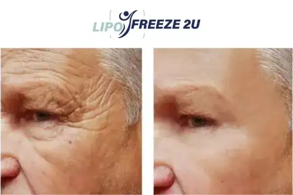 Mens before and after Morpheus 8 Worcestershire results.