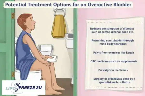 image of woman on toilet because of an overactive bladder Worcestershire