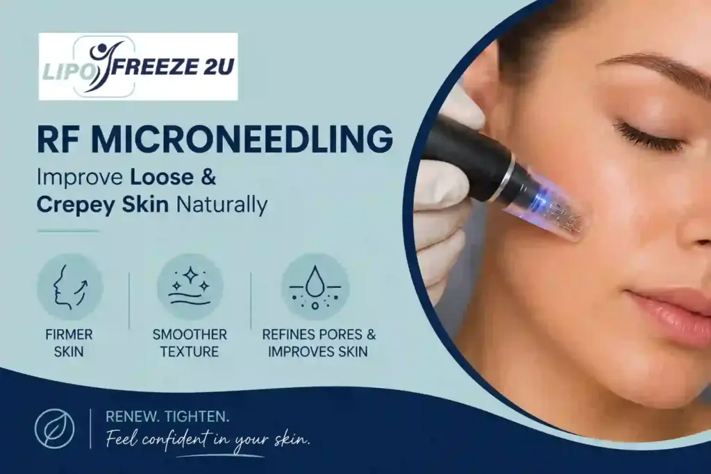 Can RF Microneedling Help Improve Loose and Crepey Skin Worcestershire?